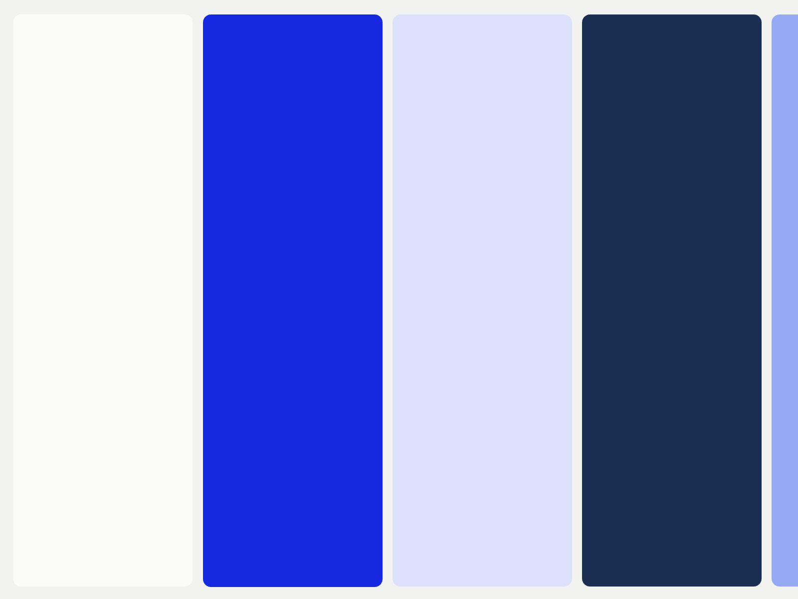 Animated Cadence color palette and visual system