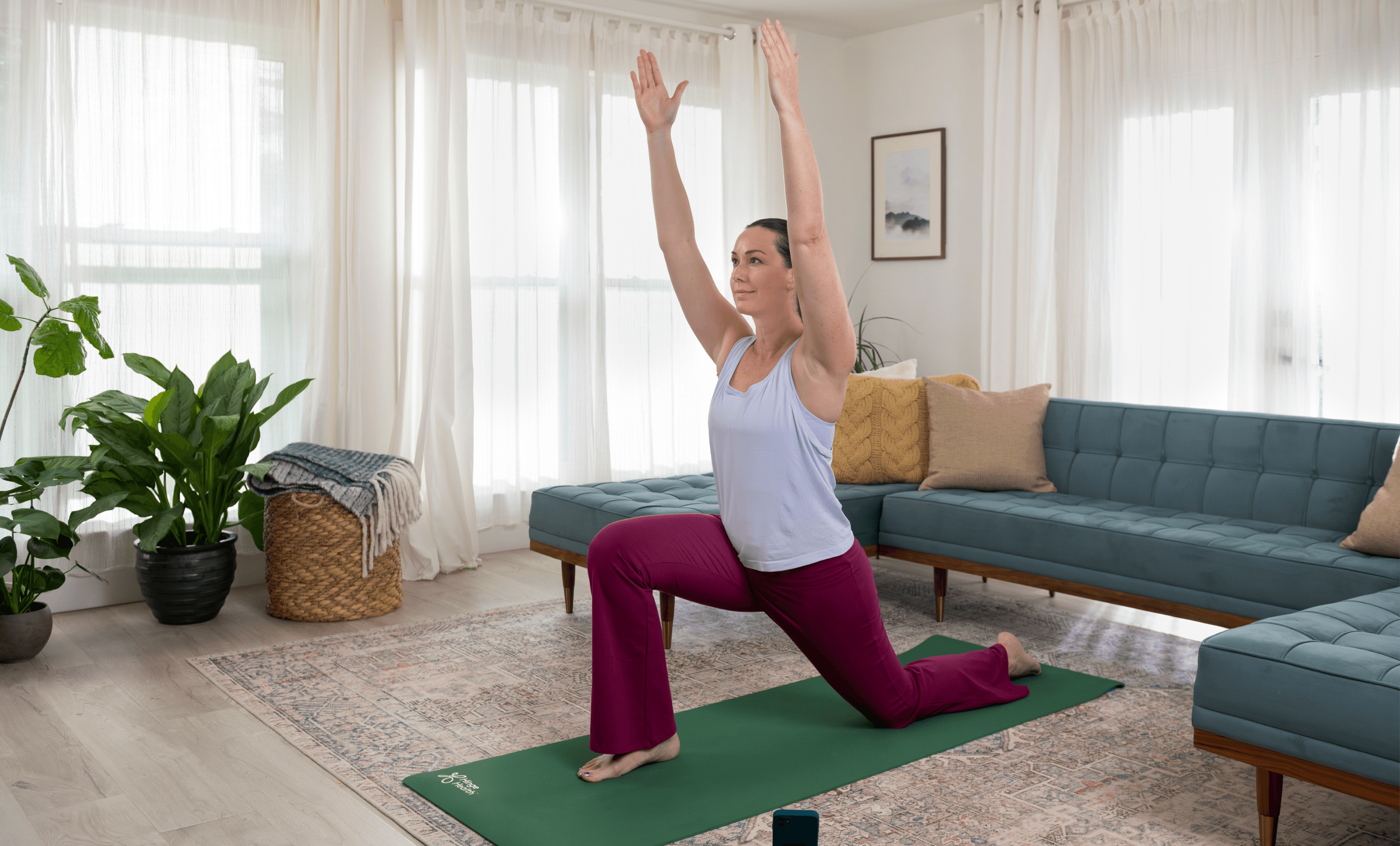 Hinge Health brand identity shown across campaign, web, and member touchpoints