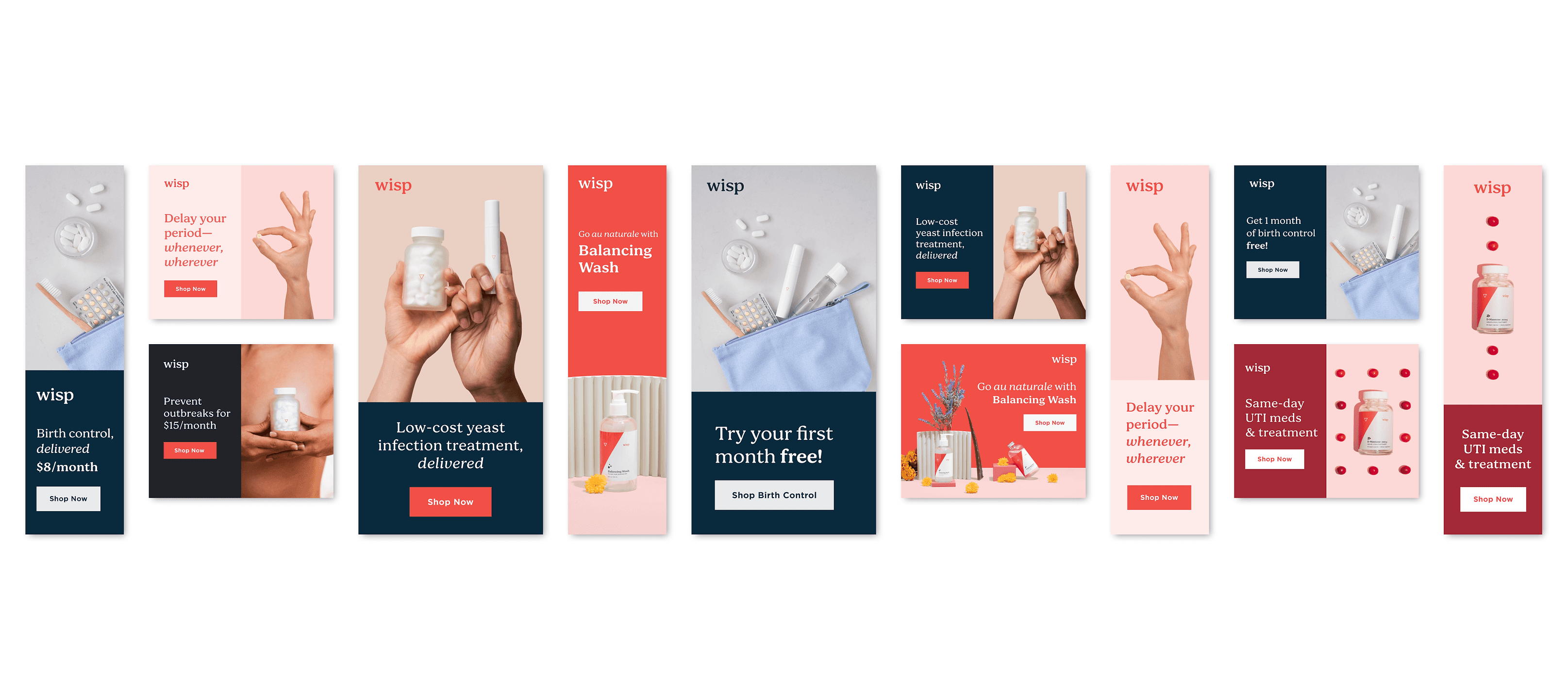 Wisp lifecycle and growth creative