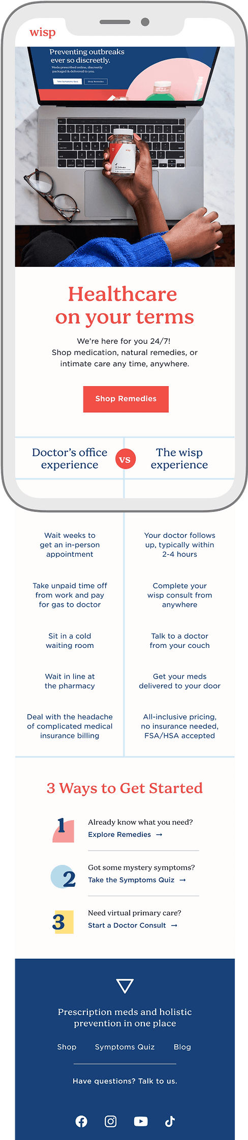 Wisp digital application